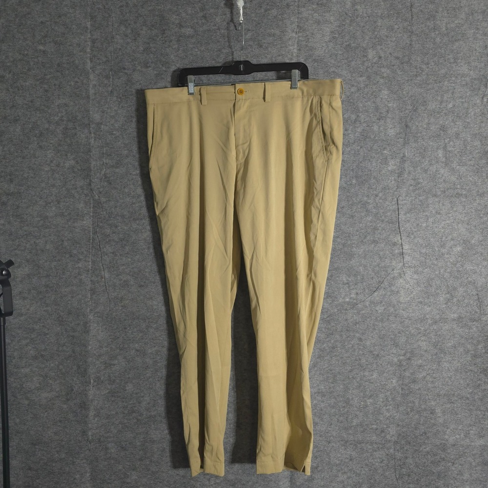 Brooks Brothers Men Khaki Pants Size 40x30 Chino Career Casual Solid Performance